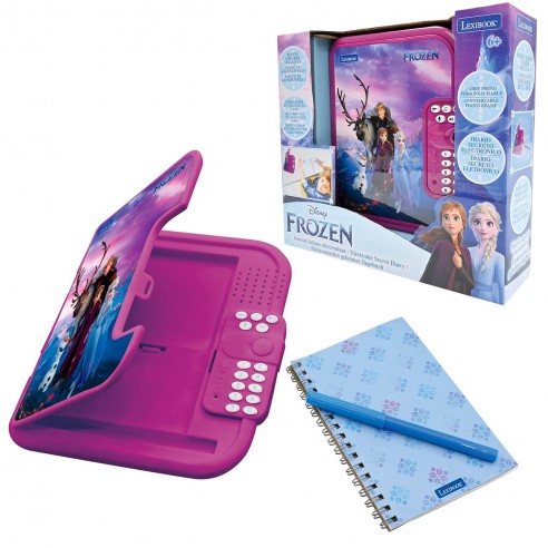 LIBRETA ELECTRÓNICA SECRET FROZEN...
