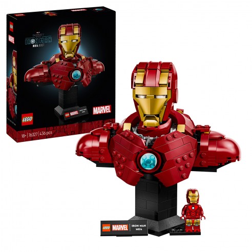 BUSTO DE IRON MAN MK4 76327 LEGO MARVEL