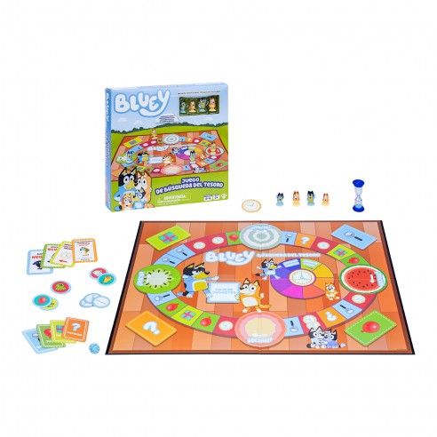 BLUEY TREASURE HUNT GAME 91063 MOOSE