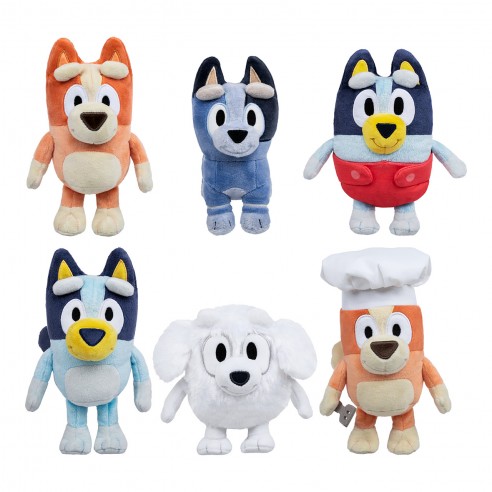 PELUCHES LET'S PLAY CHEF 20 CM BLUEY...