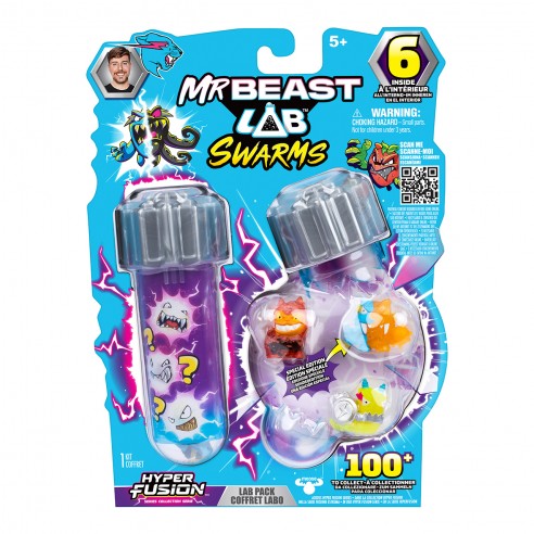 PACK 6 FIGURES MEGA LAB SERIES 3...