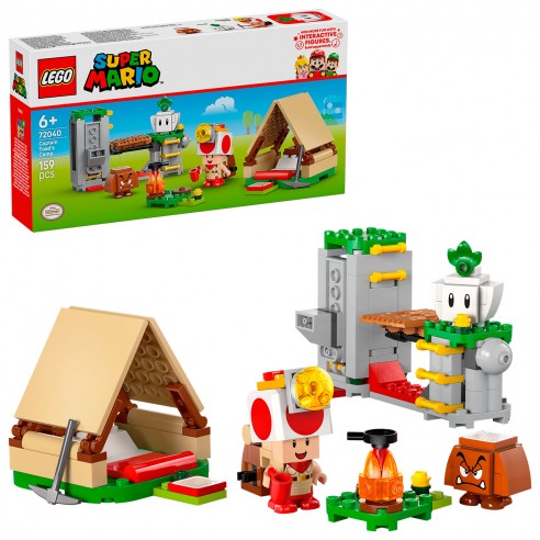 CAMPING WITH CAPTAIN TOAD 72040 LEGO...