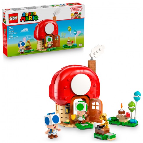 FIESTA EN LA CASA DE TOAD 72041 LEGO...