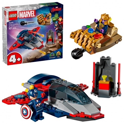 CAPTAIN AMERICA VS. THANOS 76319 LEGO...