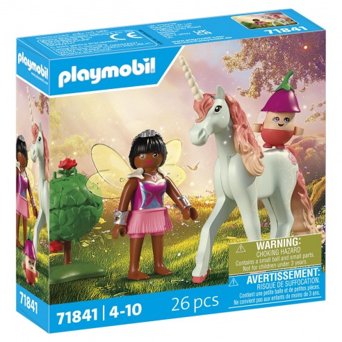 UNICORNIO SKY ROSE CON HADA 71841...