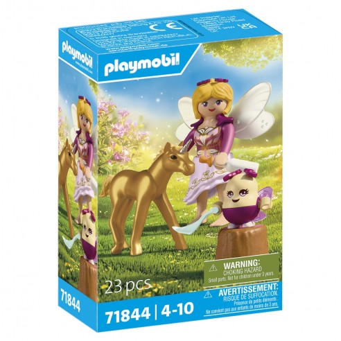 GOLDEN UNICORN WITH FAIRY 71844...