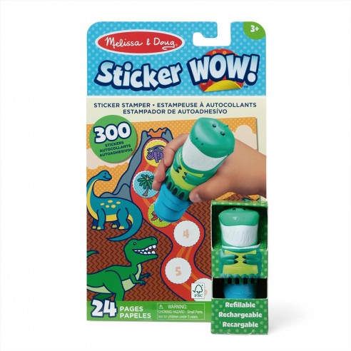STICKER WOW DINOSAURIOS 32012 MELISSA...
