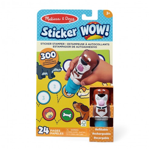 STICKER WOW PERROS 50324 MELISSA Y DOUG