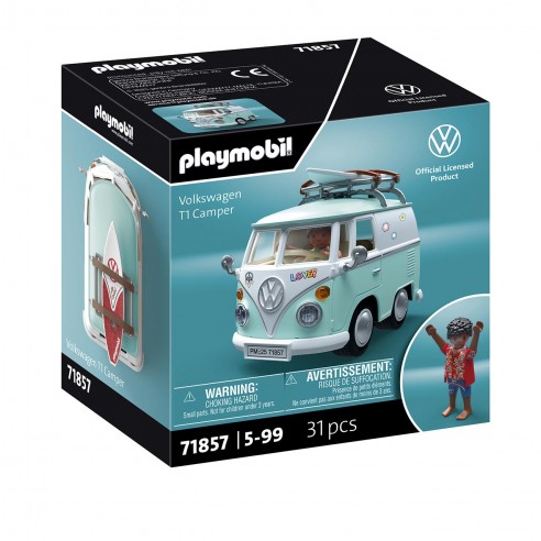 VOLKSWAGEN T1 CAMPER 71857 PLAYMOBIL