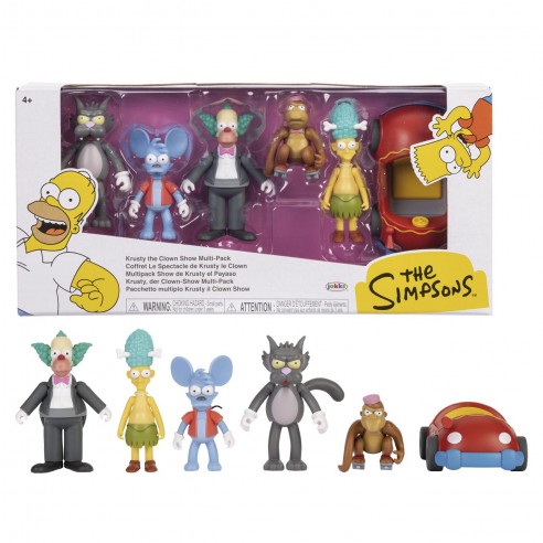 MULTIPACK FIGURAS 6 CM LOS SIMPSONS...