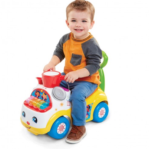 YELLOW MUSICAL RIDE-ON TOY 399884...