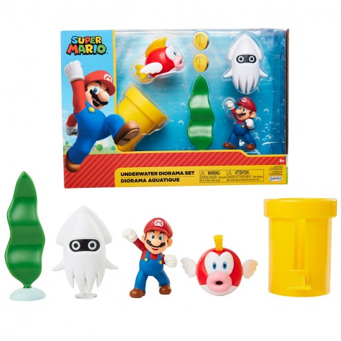 DIORAMA SUBMARINO SUPER MARIO 400164...