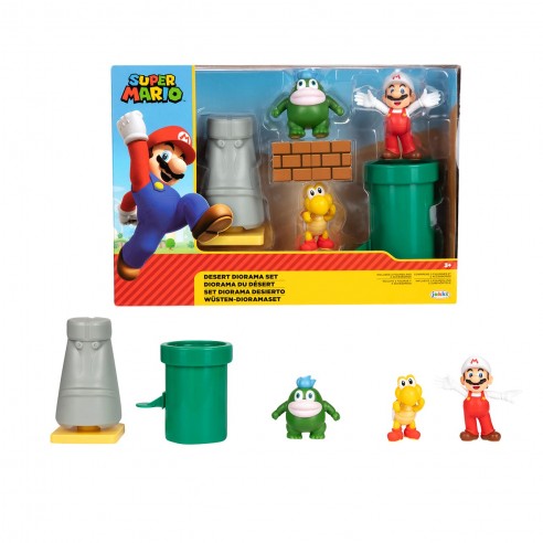 SUPER MARIO DESERT DIORAMA 406174...