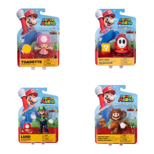 ASSORTED FIGURES SUPER MARIO SERIES...