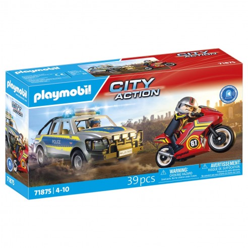 PLAYMOBIL 71875 POLICE CHASE PICKUP...