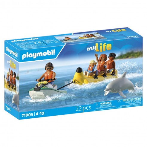 PASEO EN BOTE BANANA 71905 PLAYMOBIL