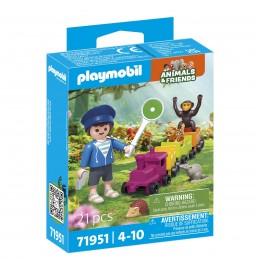 SMALL TRAIN SET: ANIMALS &...