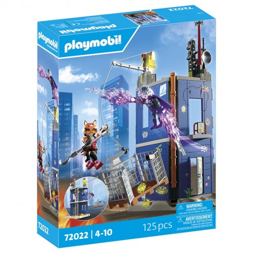 DUEL AT THE HERO´S TOWER 72022 PLAYMOBIL