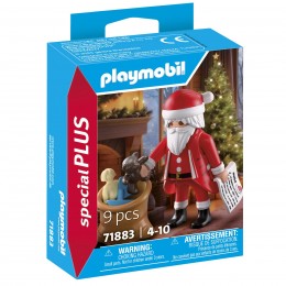 SANTA CLAUS WITH WISH LIST...