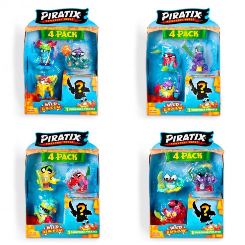 EXP. 12 PIRATIX WILD KINGDOM FOUR...