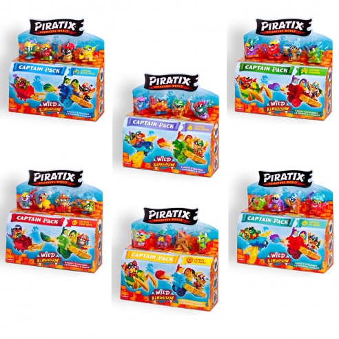 PIRATIX WILD KINGDOM CAPTAIN PACK...