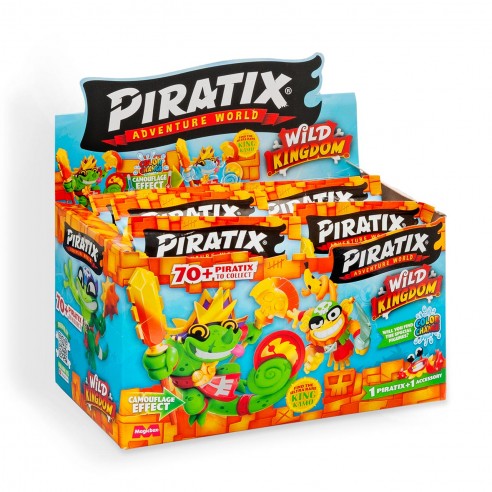 EXP. 24 PIRATIX WILD KINGDOM ONE PACK...