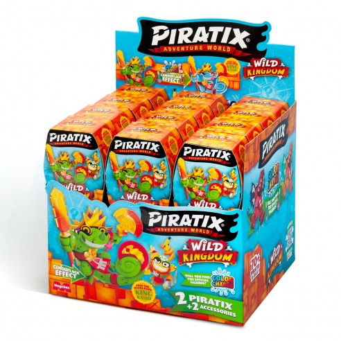 EXP. 24 PIRATIX WILD KINGDOM TWO PACK...