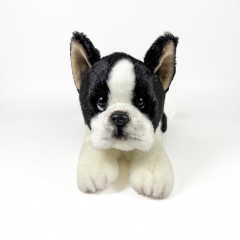 PELUCHE BOSTON TERRIER TUMBADO 25CM...