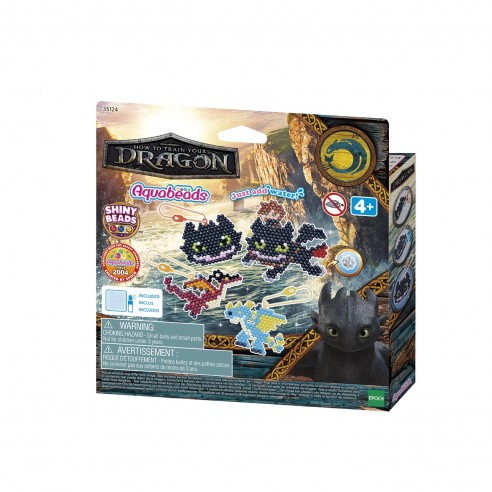 AQUABEADS DRAGONS KEYCHAIN KIT 35124