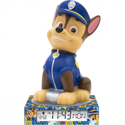 LAMPARA 3D DESPERTADOR+ FECHA PAW...