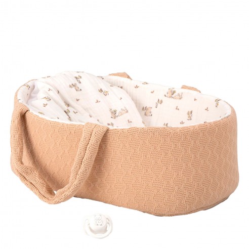 MUÑECA ELEGANCE 33CM BABYTO MARRÓN...