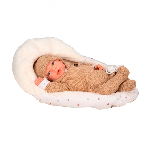MUÑECA REBORN 40CM OLONA SACO DE...