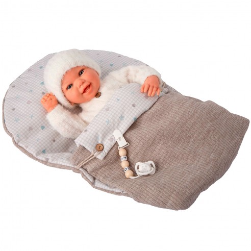 MUÑECA REBORN 45CM HENAR CON NANA...