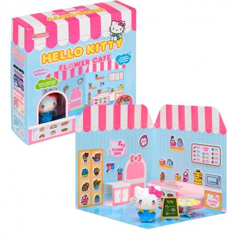 HELLO KITTY- STICKER HOUSE FLOWER...