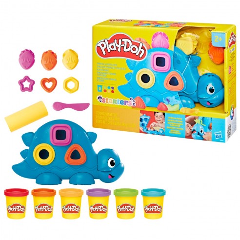 PLAY-DOH DINOSAUR SHAPES AND COLORS...
