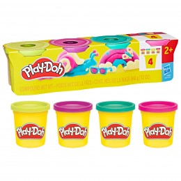 PLAY-DOH PACK DE 4 BOTES...