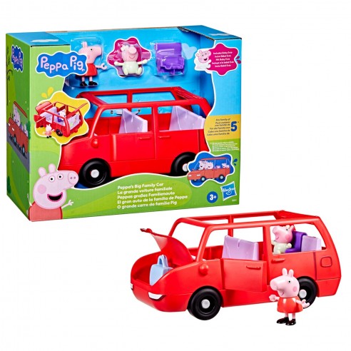 PEPPA PIG NEW RED FAMILY CAR G0541...