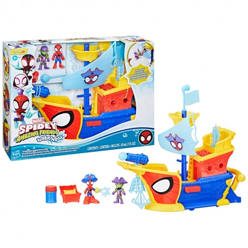 SPIDEY WATER WEBS PIRATE SHIP G0666...