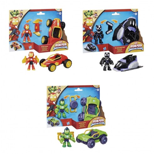 FIGURE AND VEHICLE IRON MAN AND HIS...