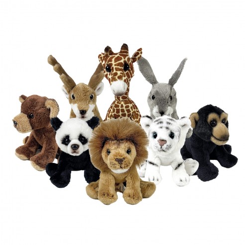 ASSORTED 12CM JUNGLE PLUSH TOYS ON...
