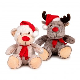 PELUCHE SURTIDO RENO Y OSO...