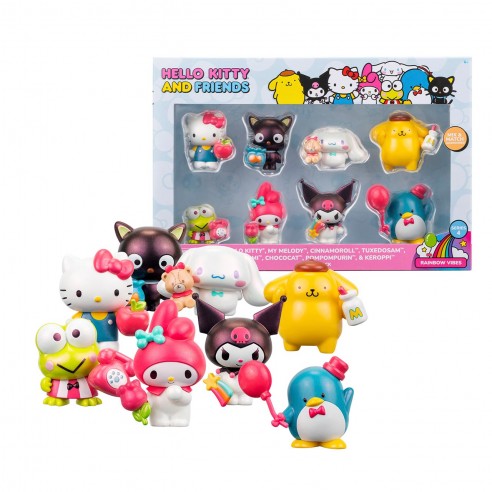 SET 8 HELLO KITTY FIGURES FAMOUS...