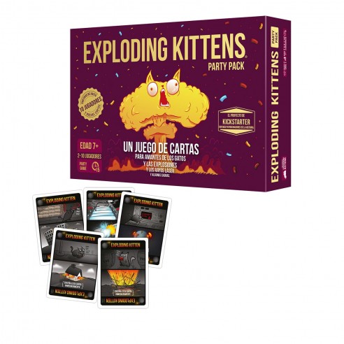 EXPLODING KITTENS PARTY PACK...