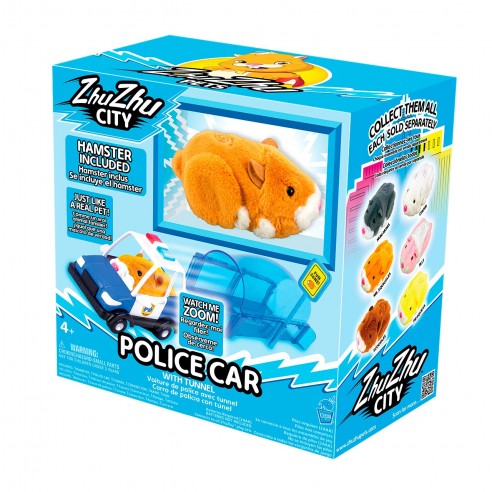 ZHU ZHU HAMSTER CITY POLICE CAR Z1078...