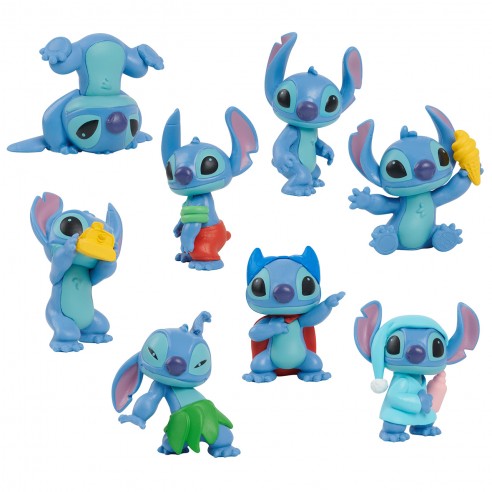 PACK 8 FIGURES STITCH 5 CM 46254 JUST...