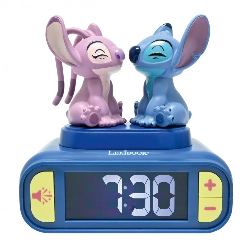 RELOJ DESPERTADOR DISNEY STITCH Y...