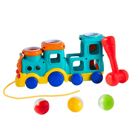TREN INFANTIL ARRASTRE CON MARTILLO Y...