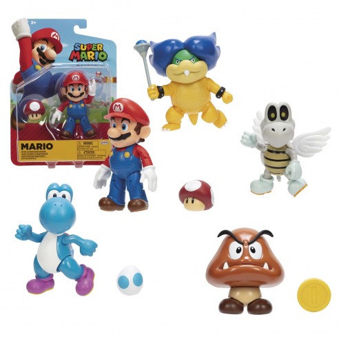 ASSORTED FIGURES SUPER MARIO SERIES...