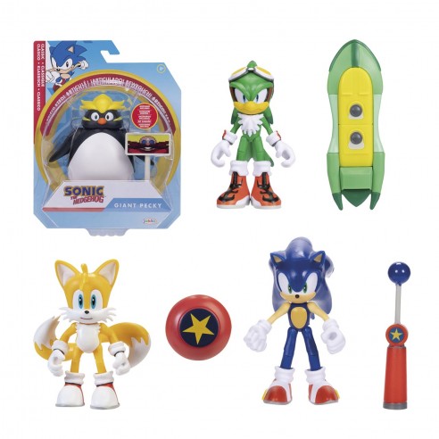 ASSORTED FIGURES SONIC 10 CM SERIES...