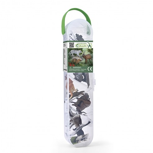 MINI WILD ANIMALS TUBE A1219-C...